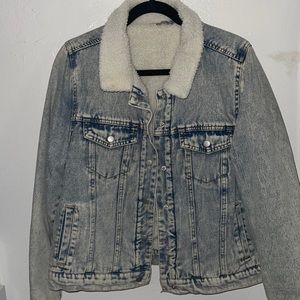 Womens shearling jacket